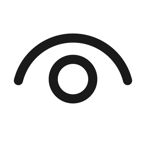 Eye 24 regular icon, solid style, from Fluent UI System Icons