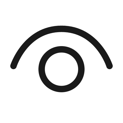 Eye 48 regular icon, solid style, from Fluent UI System Icons