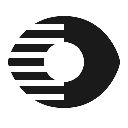 Eye lines 32 filled icon, filled style, from Fluent UI System Icons