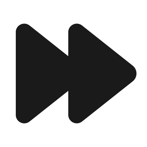 Fast forward 28 filled icon, filled style, from Fluent UI System Icons