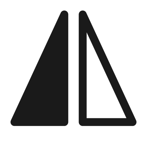 Flip horizontal 28 regular icon, solid style, from Fluent UI System Icons