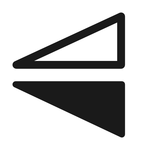 Flip vertical 48 regular icon, solid style, from Fluent UI System Icons