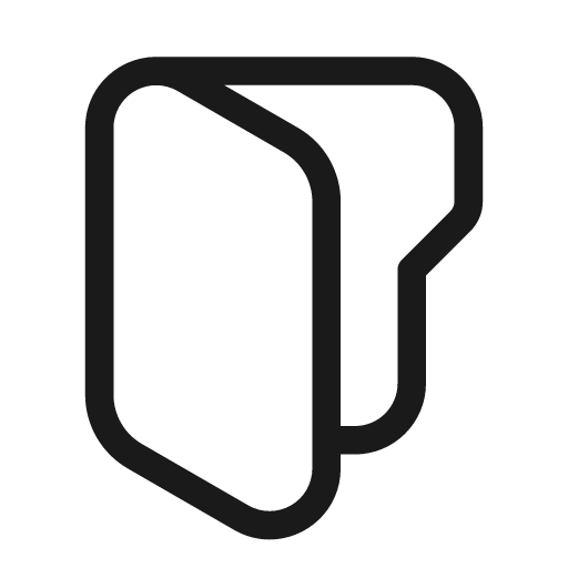 Folder open vertical 20 regular icon, solid style, from Fluent UI System Icons