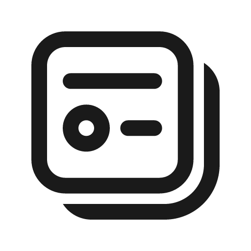 Form multiple 24 regular icon, solid style, from Fluent UI System Icons