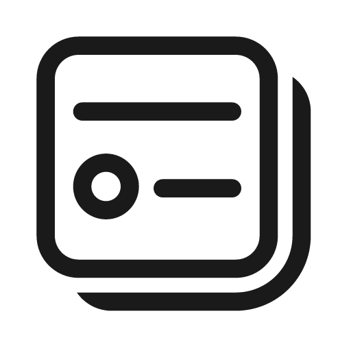 Form multiple 48 regular icon, solid style, from Fluent UI System Icons