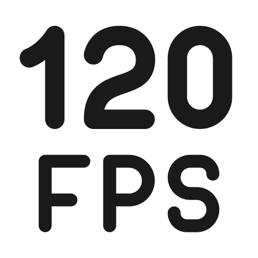 Fps 120 20 filled icon, filled style, from Fluent UI System Icons