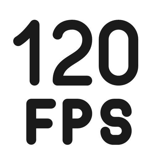 Fps 120 24 regular icon, solid style, from Fluent UI System Icons