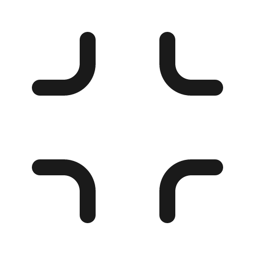 Full screen minimize 16 regular icon, solid style, from Fluent UI System Icons
