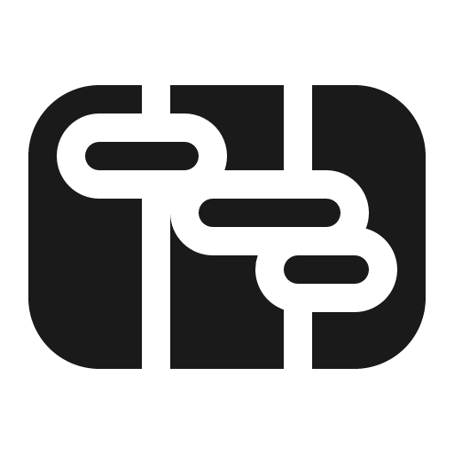 Gantt chart 16 filled icon, filled style, from Fluent UI System Icons