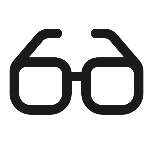 Glasses 32 regular icon, solid style, from Fluent UI System Icons