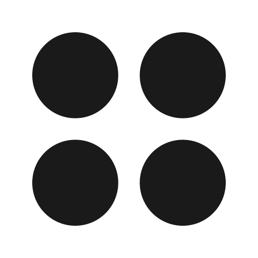 Grid circles 24 filled icon, filled style, from Fluent UI System Icons