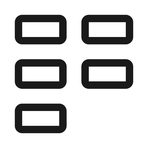 Grid kanban 20 regular icon, solid style, from Fluent UI System Icons