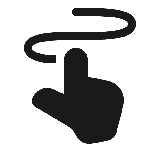 Hand draw 20 filled icon, filled style, from Fluent UI System Icons