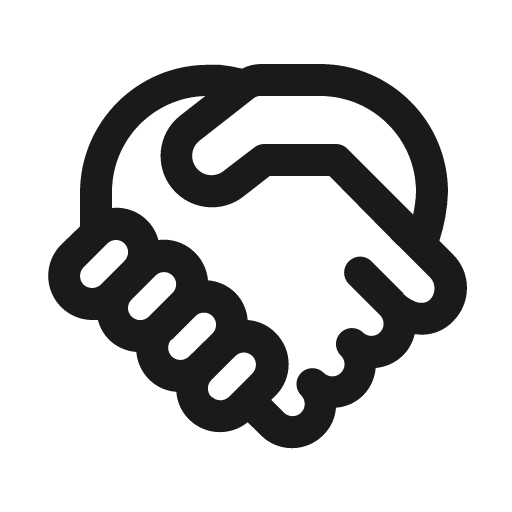 Handshake 32 regular icon, solid style, from Fluent UI System Icons