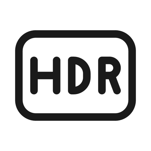 Hdr 20 regular icon, solid style, from Fluent UI System Icons