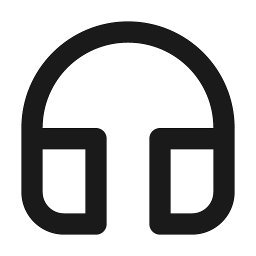 Headphones 12 regular icon, solid style, from Fluent UI System Icons
