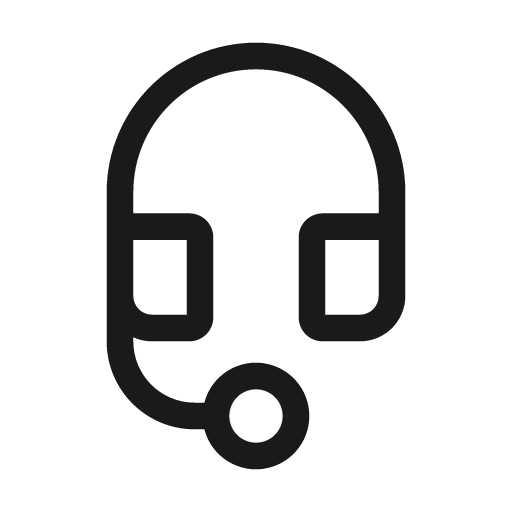 Headset 48 regular icon, solid style, from Fluent UI System Icons