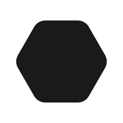 Hexagon 12 filled icon, filled style, from Fluent UI System Icons