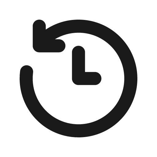 History 24 filled icon, filled style, from Fluent UI System Icons