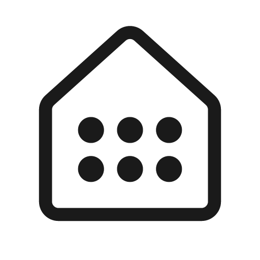 Home more 20 regular icon, solid style, from Fluent UI System Icons