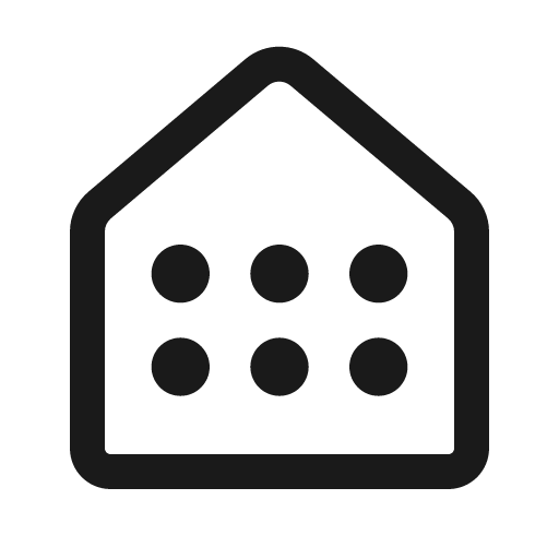 Home more 24 regular icon, solid style, from Fluent UI System Icons