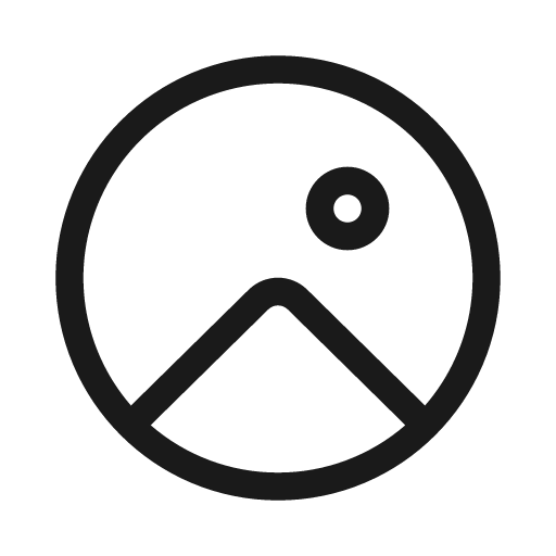 Image circle 20 regular icon, solid style, from Fluent UI System Icons