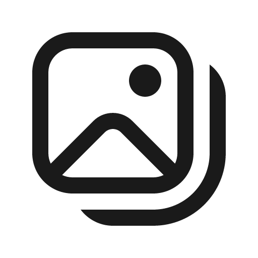 Image multiple 16 regular icon, solid style, from Fluent UI System Icons