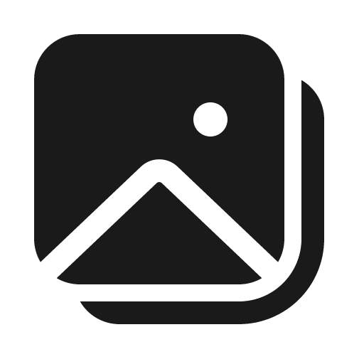 Image multiple 32 filled icon, filled style, from Fluent UI System Icons