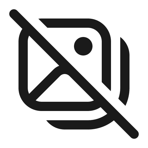 Image multiple off 16 regular icon, solid style, from Fluent UI System Icons