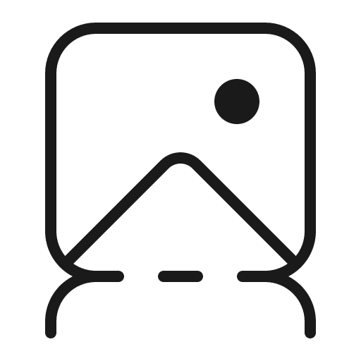 Image reflection 32 light icon, light style, from Fluent UI System Icons