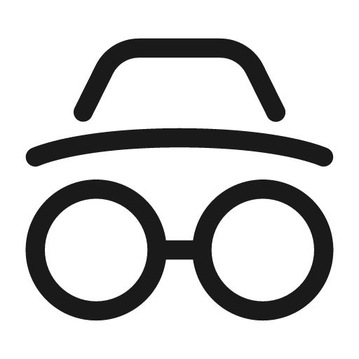 Incognito 28 regular icon, solid style, from Fluent UI System Icons