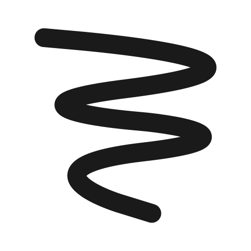 Ink stroke 20 filled icon, filled style, from Fluent UI System Icons