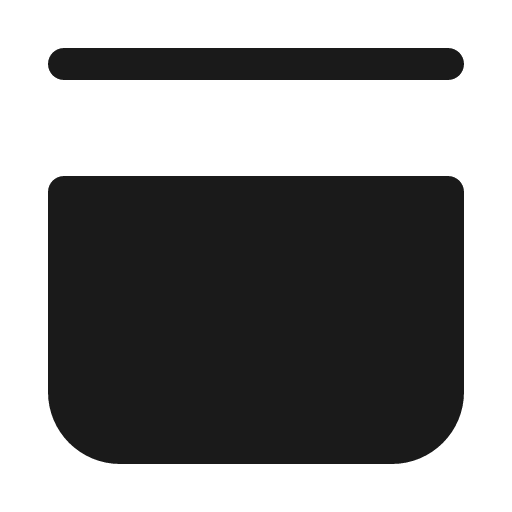Layout add above 32 filled icon, filled style, from Fluent UI System Icons