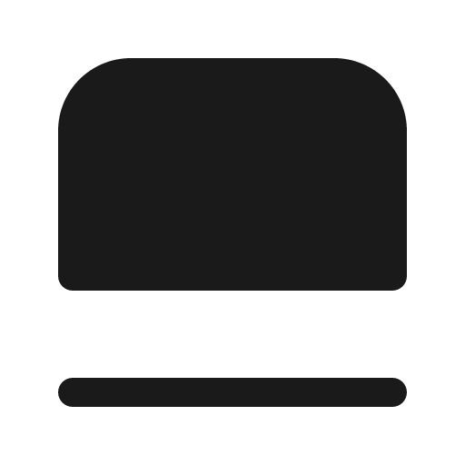 Layout add below 16 filled icon, filled style, from Fluent UI System Icons