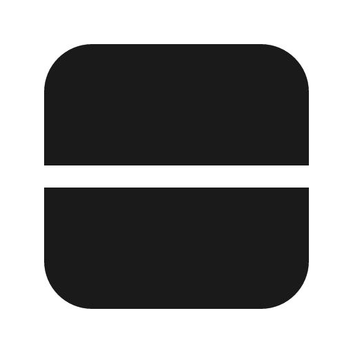 Layout row two 24 filled icon, filled style, from Fluent UI System Icons
