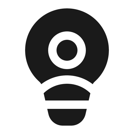 Lightbulb person 32 filled icon, filled style, from Fluent UI System Icons