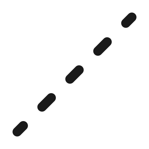 Line dashes 48 filled icon, filled style, from Fluent UI System Icons