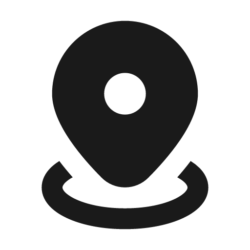 Location ripple 12 filled icon, filled style, from Fluent UI System Icons