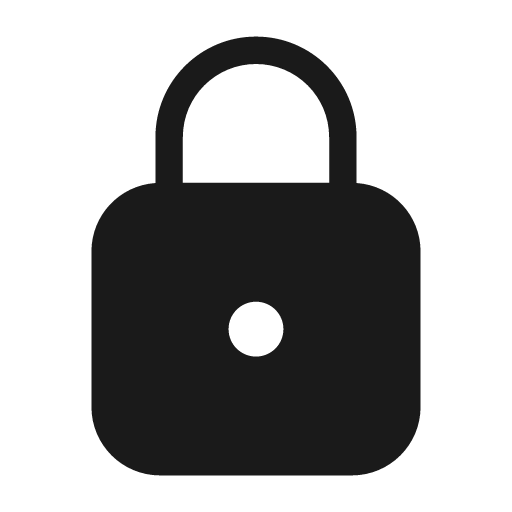 Lock closed 28 filled icon, filled style, from Fluent UI System Icons
