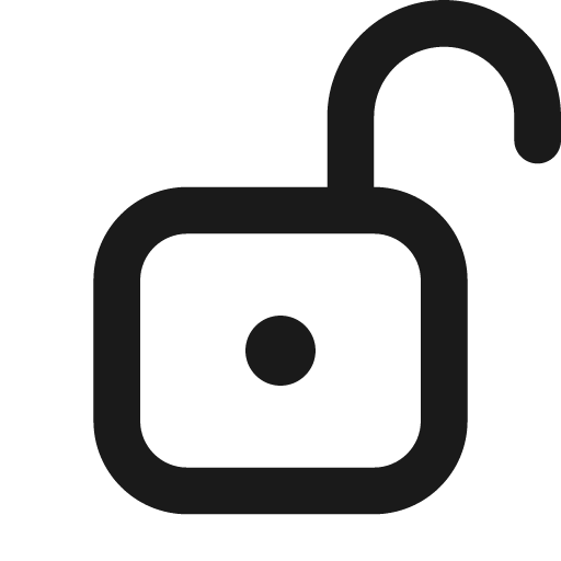 Lock open 12 regular icon, solid style, from Fluent UI System Icons