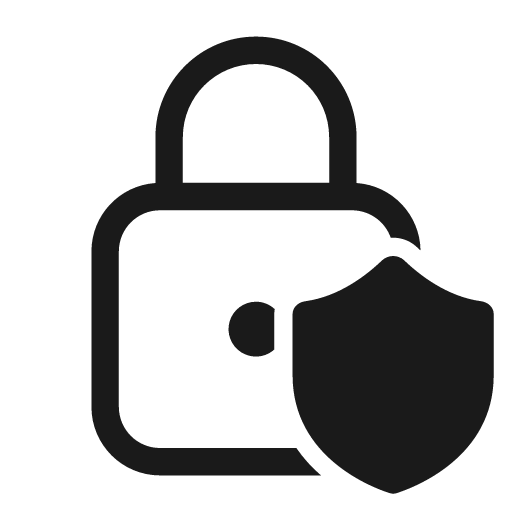 Lock shield 28 regular icon, solid style, from Fluent UI System Icons