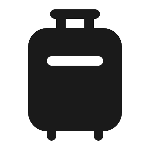 Luggage 16 filled icon, filled style, from Fluent UI System Icons