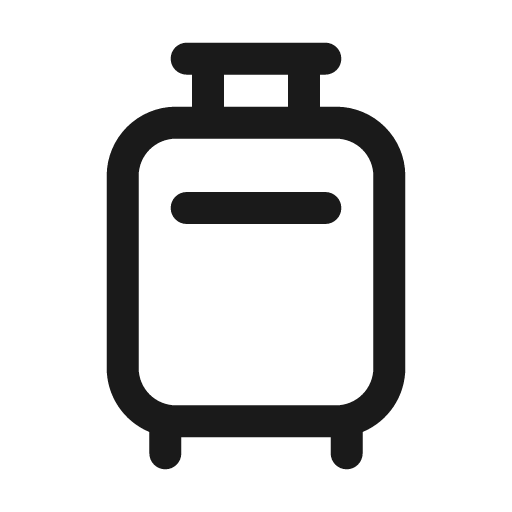 Luggage 24 regular icon, solid style, from Fluent UI System Icons