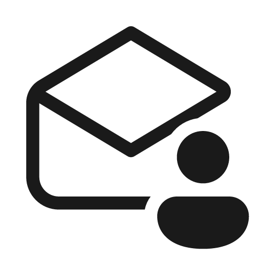 Mail open person 20 regular icon, solid style, from Fluent UI System Icons
