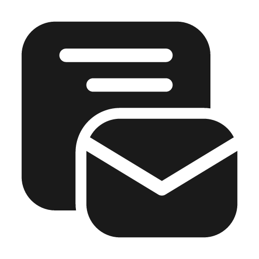 Mail template 48 filled icon, filled style, from Fluent UI System Icons