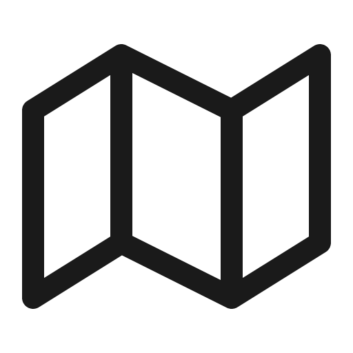 Map 16 regular icon, solid style, from Fluent UI System Icons