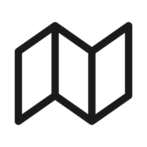 Map 20 regular icon, solid style, from Fluent UI System Icons