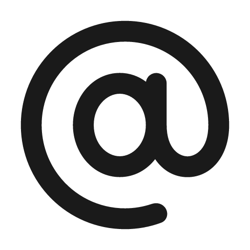 Mention 24 filled icon, filled style, from Fluent UI System Icons