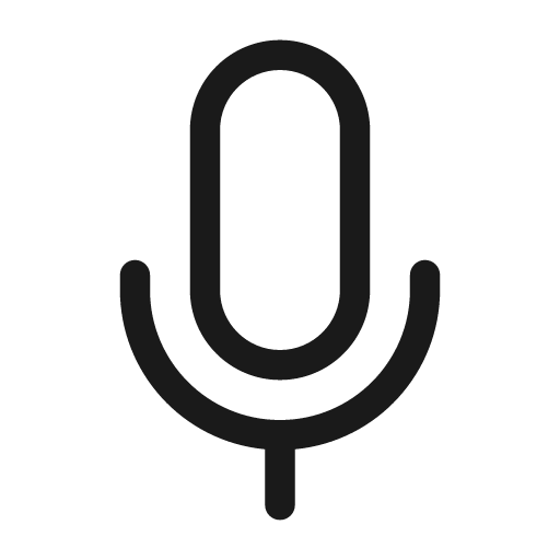 Mic 28 regular icon, solid style, from Fluent UI System Icons