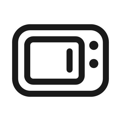 Microwave 20 regular icon, solid style, from Fluent UI System Icons
